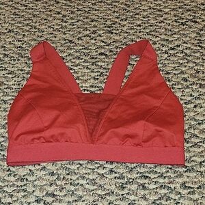 JoyLab Bright Red Cross Back Sports Bra